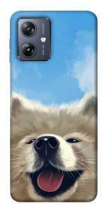 Чохол Samoyed husky для Motorola Moto G54