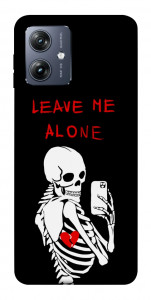 Чехол Leave me alone для Motorola Moto G54