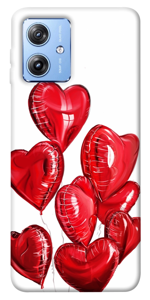 Чехол Heart balloons для Motorola Moto G84