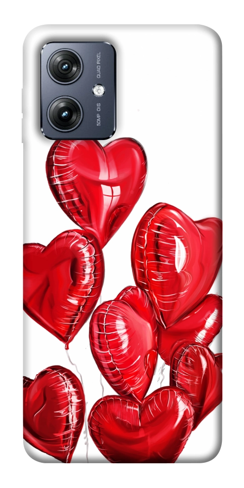 Чохол Heart balloons для Motorola Moto G54