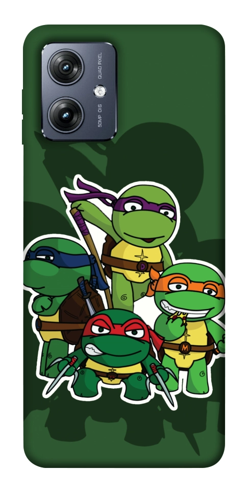 Чехол Green turtles для Motorola Moto G54