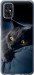 Чехол на ZTE Blade V2020 Smart Дымчатый кот 825u-2458 (Серый)