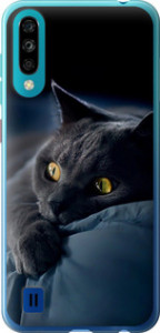 Чохол на ZTE Blade A7 2020 Димчастий кіт 825u-2108 (Сірий)