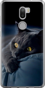 Чохол на Xiaomi Mi 5s Plus Димчастий кіт 825u-396 (Сірий)