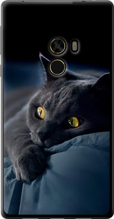 Чехол на Xiaomi Mi MiX Дымчатый кот 825u-426 (Серый)