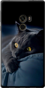 Чехол на Xiaomi Mi MiX Дымчатый кот 825u-426 (Серый)