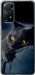 Чохол на Xiaomi Redmi Note 11 Димчастий кіт 825u-2516 (Сірий)