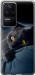 Чехол на Xiaomi Redmi K40S Дымчатый кот 825u-2582 (Серый)