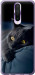 Чехол на Xiaomi Redmi K30 Дымчатый кот 825t-1836 (Серый)
