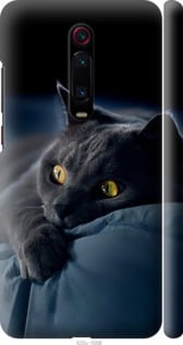 Чехол на Xiaomi Redmi K20 Pro Дымчатый кот 825m-1816 (Серый)