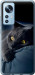 Чехол на Xiaomi 12 Дымчатый кот 825u-2555 (Серый)