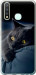 Чехол на Vivo Y19 Дымчатый кот 825u-630 (Серый)
