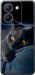 Чехол на Vivo Y36 5G Дымчатый кот 825u-3135 (Серый)