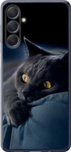 Чехол на Samsung Galaxy M54 Дымчатый кот 825u-3039 (Серый)