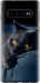 Чехол на Samsung Galaxy S10 Дымчатый кот 825u-1640 (Серый)