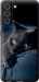 Чехол на Samsung Galaxy S21 FE Дымчатый кот 825u-2302 (Серый)