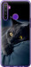 Чехол на Realme 6i Дымчатый кот 825t-2059 (Серый)