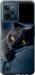 Чехол на Realme C31 Дымчатый кот 825u-2593 (Серый)