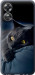 Чехол на Oppo A17 Дымчатый кот 825u-2954 (Серый)