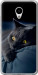 Чохол для Meizu M3s Димчастий кіт 825t-943 (Сірий)