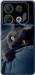 Чехол на Infinix GT 10 pro Дымчатый кот 825u-3172 (Серый)
