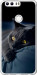 Чехол на Huawei Honor 8 Дымчатый кот 825u-351 (Серый)