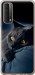 Чохол на Huawei P Smart 2021 Димчастий кіт 825u-2100 (Сірий)