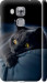 Чехол на Huawei Nova Plus Дымчатый кот 825m-961 (Серый)