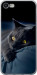 Чехол на iPhone 8 Дымчатый кот 825t-1031 (Серый)