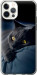 Чехол на iPhone 12 Pro Дымчатый кот 825t-2052 (Серый)
