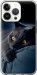 Чехол на iPhone 13 Pro Дымчатый кот 825t-2372 (Серый)