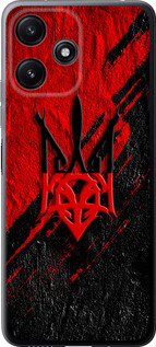Чохол на Xiaomi Redmi 12 5G Герб v4 5293u-3194 (Червоний)