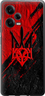 Чехол на Xiaomi Redmi Note 12 Pro 5G Герб v4 5293u-2932 (Красный)