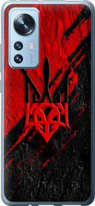 Чехол на Xiaomi 12 Герб v4 5293u-2555 (Красный) для Xiaomi 12