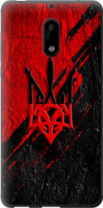 Чехол на Nokia 6 Герб v4 5293u-898 (Красный)