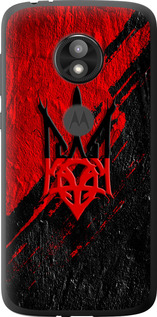 Чохол на Motorola Moto E5 Play Герб v4 5293u-1429 (Червоний)