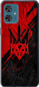 Чехол на Motorola Moto G54 Герб v4 5293u-3339 (Красный)
