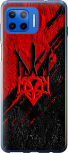 Чехол на Motorola Moto G Plus Герб v4 5293u-2202 (Красный)