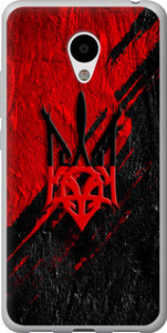 Чехол на Meizu M3s Герб v4 5293t-943 (Красный)
