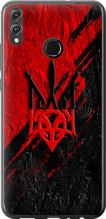 Чехол на Huawei Honor 8X Герб v4 5293t-1596 (Красный)
