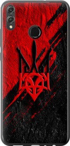 Чехол на Huawei Honor 8X Герб v4 5293t-1596 (Красный)