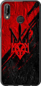 Чохол на Huawei P20 Lite Герб v4 5293t-1410 (Червоний)
