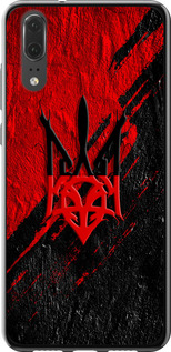 Чехол на Huawei P20 Герб v4 5293u-1396 (Красный)