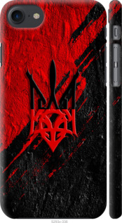 Чехол на iPhone 8 Герб v4 5293c-1031 (Красный)