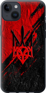 Чехол на iPhone 14 Plus Герб v4 5293u-2645 (Красный)