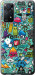 Чехол на Xiaomi Redmi Note 12 Pro Стикер бомбинг 1 693u-3019 (Зеленый)