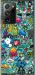 Чехол на Samsung Galaxy Note 20 Ultra Стикер бомбинг 1 693t-2051 (Зеленый)