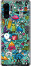 Чохол на Huawei P30 Pro Стікери бомбінг 1 693t-1621 (Зелений)