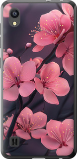 Чехол на ZTE Blade A5 2019 Пурпурная сакура 6075u-2109 (Фиолетовый)