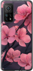 Чехол на Xiaomi Mi 10T Pro Пурпурная сакура 6075u-2679 (Фиолетовый)